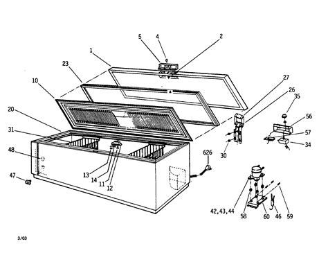 berg junction box 300634 af diagram|berg freezer parts diagram.